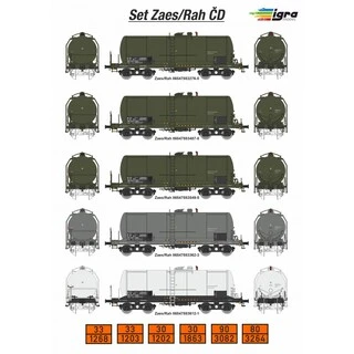 Zaes/Rah ČD stavebnice set 5 ks