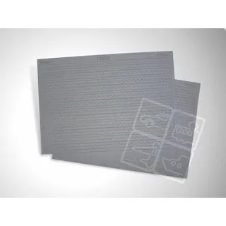 Stav. Střešní krytina - eternit TT - šedý