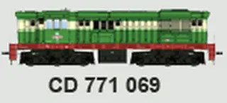 ČD 771 069 - MTB TT
