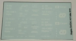 Obtisk - Gbgkks ČD/ČDC H0