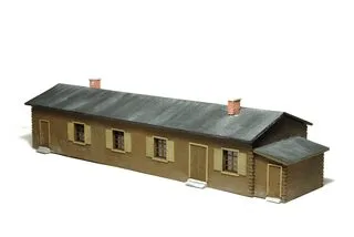 Dřevěná chata pro stanoviště strážných oddílů LO 1:87