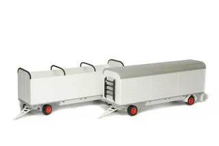 Cirkusové nákladní přívěsy, 2 kusy 1:87