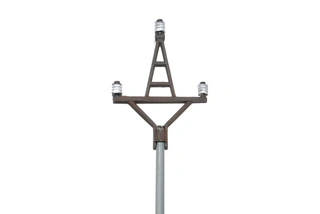 Sloup vysokého napětí 22 kV typ „A“, 4 ks 1:87