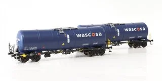 H0 - cisternový vůz Zacns 88 Wascosa modrá 3 / IGRA MODEL 96210021/1