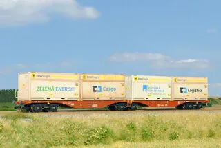 Kontejnerový vůz Sggrss 55 ČDC 1:120