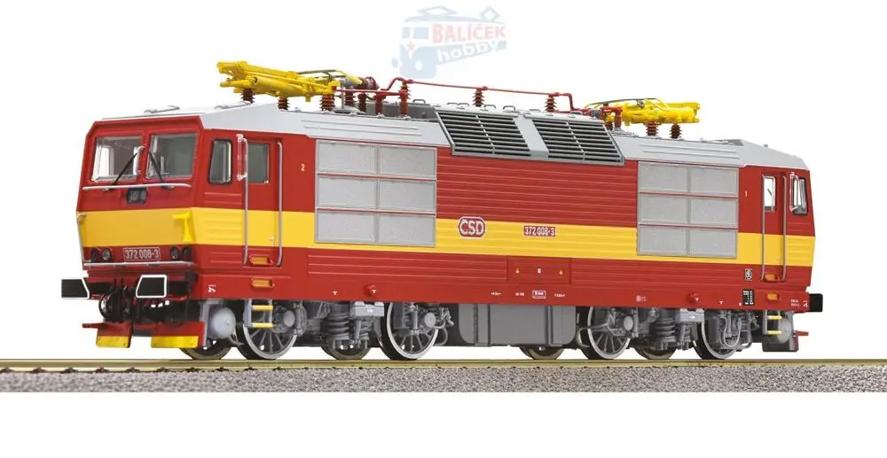 H0 - Elektrická lokomotiva řady 372 ČD cargo