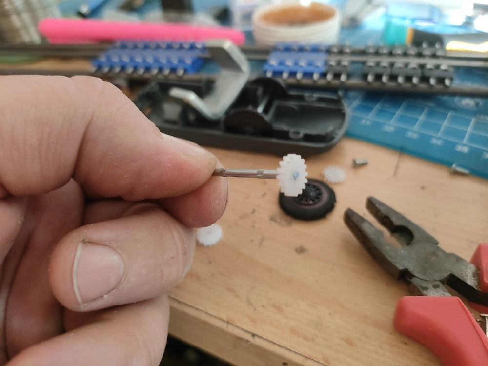 Náhradní ozubené kolečko na hnací nápravu