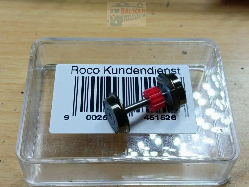 Roco 145152 Náhradní dvojkolí bez bandáží pro M152/810