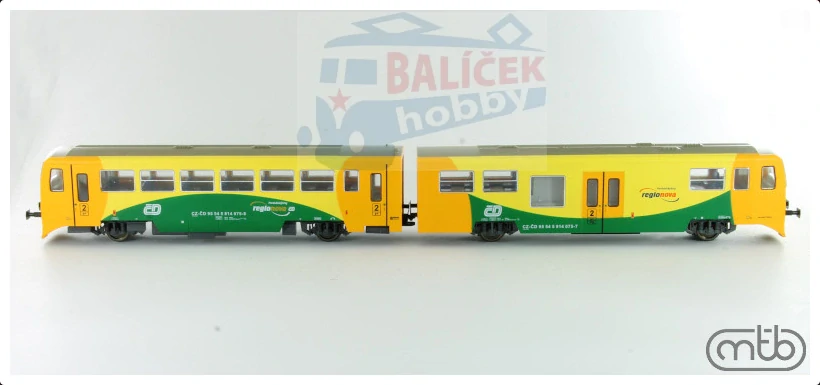 ČD 814 214 Regionova, 2-dílná sada - MTB - H0
