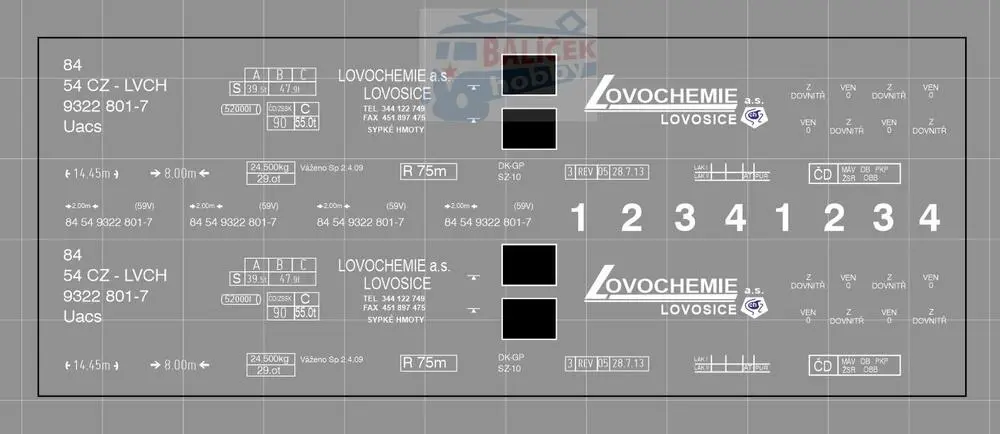 Obtisk - Uacs/RAJ Lovochemie