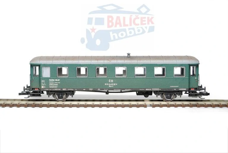 Osobní vůz pro vojenské přepravy Be-k/Baa-k ČD/ČSD 1:120