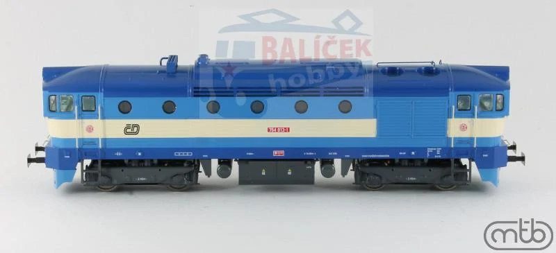 ČD 754 013 - MTB H0