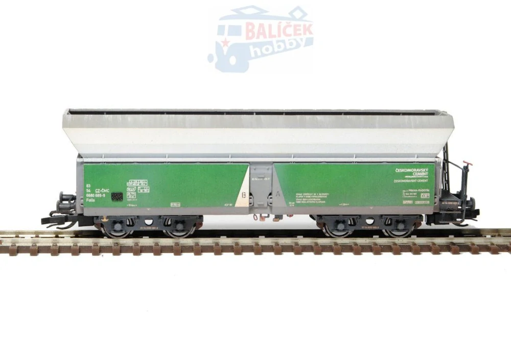 Samovýsypný vůz Falls 11 Českomoravský cement 1:120