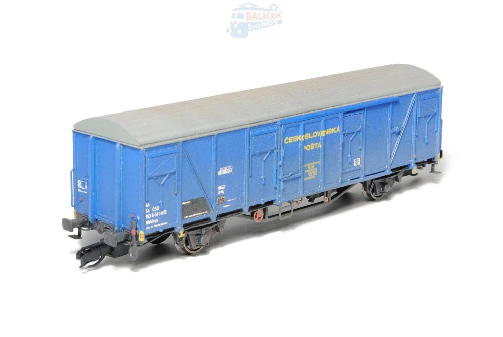 Krytý vůz Gbkkqs 12 ČSD 1:120