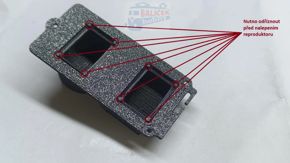 Ozvučnice pro E669 - PIKO - H0 - kompletní