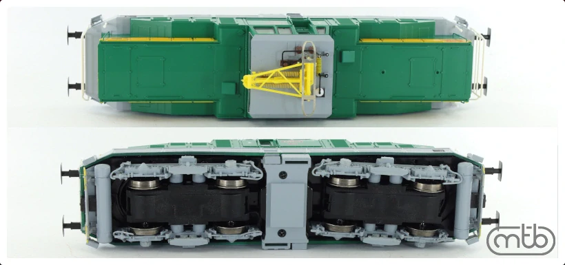 H0 - elektrická lokomotiva E458.1010 ČSD, Žehlička
