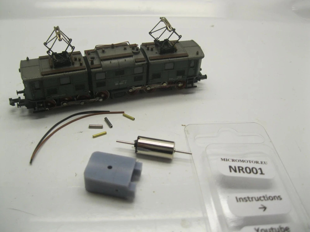 Roco 85020 Motor BR43, BR44, SNCF 150X, E44.5, E144.5, E91, BR191, SNCF CC7100, Renfe 7630, NS 1310, ™BB 1044, SBB Re 4/4 IV, ET85 /485