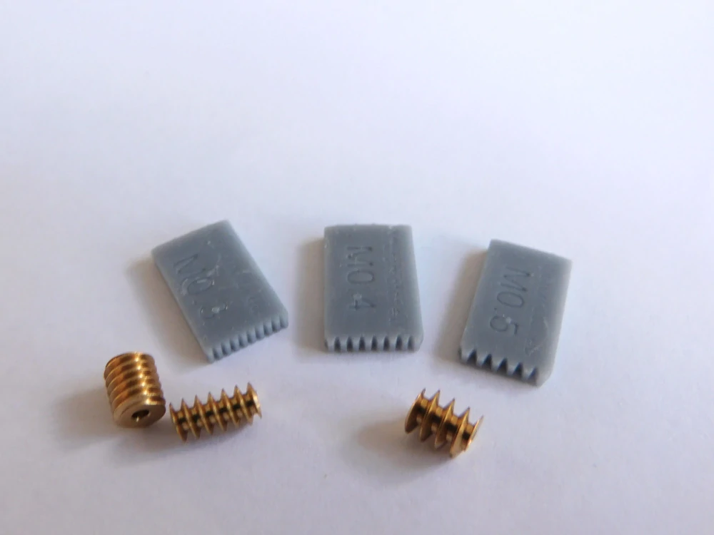 Modulový měřič pro ozubená kola - M0.3, M0.4 & M0.5