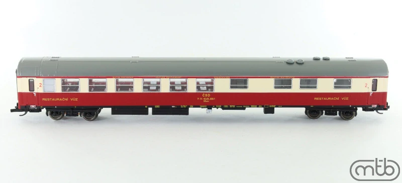 TT - Restaurační vůz Bram 008 ČSD