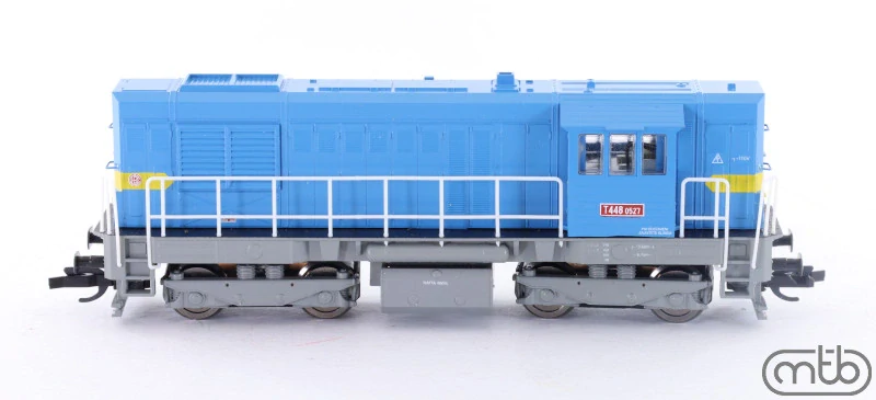 TT - dieselová lokomotiva Kocour T448.0527 ČSD