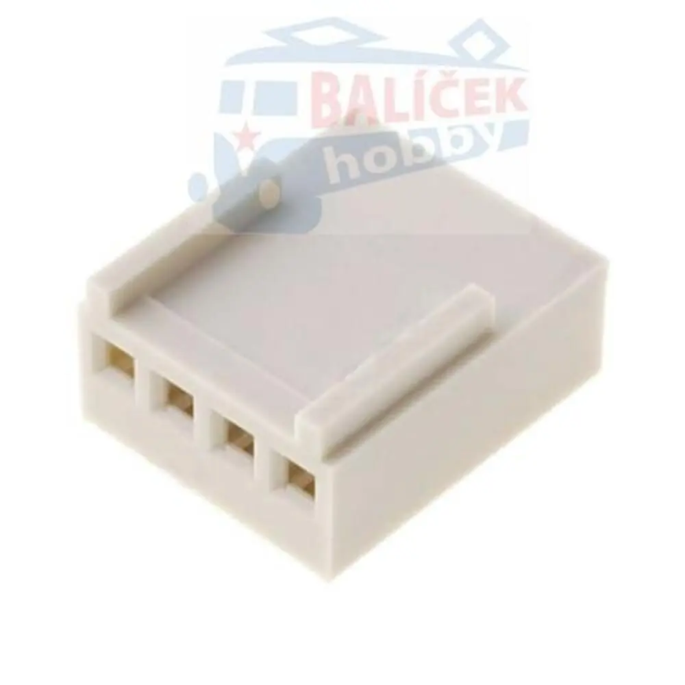Konektor se zámkem - 4P - samice
