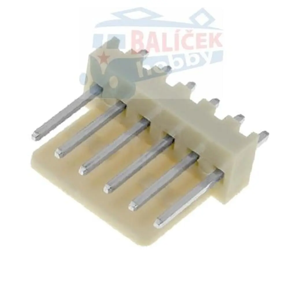 Konektor se zámkem - 6P - samec