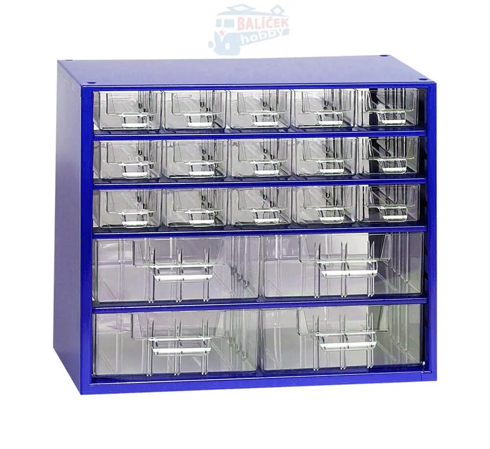 Box na nářadí MINI – 15xA, 4xB – 6763