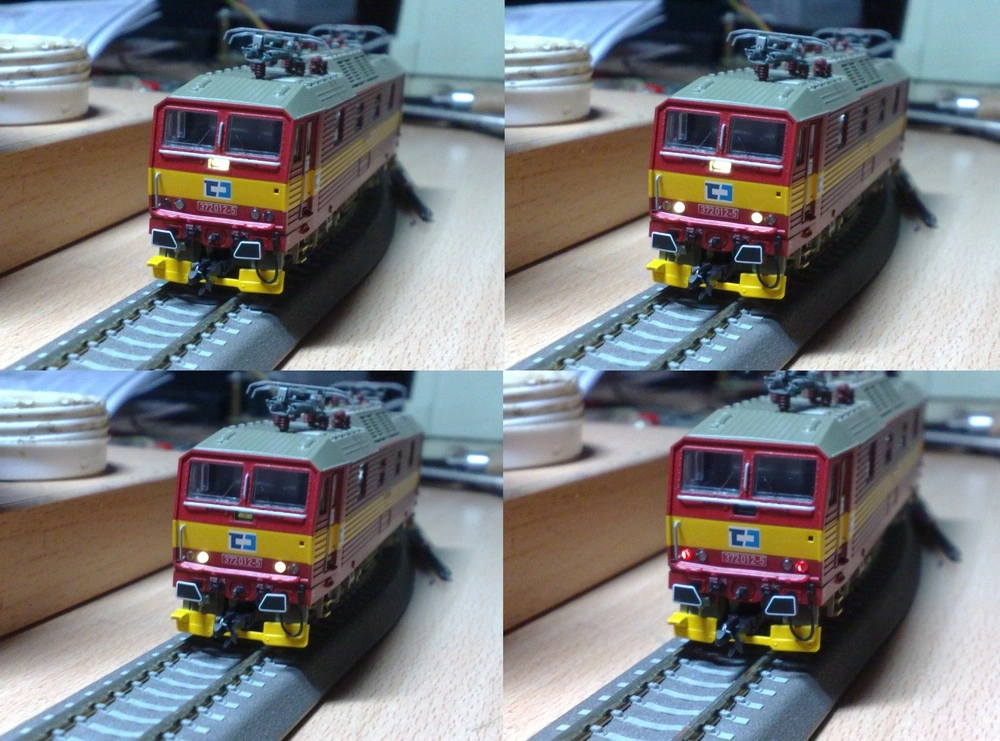 Úprava osvětlení lokomotiv, opravy