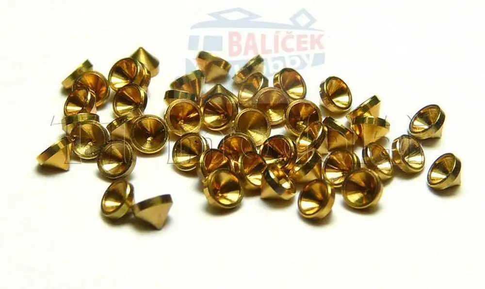 Mosazná pouzdra k uchycení dvojkolí, TT, PEHO 201