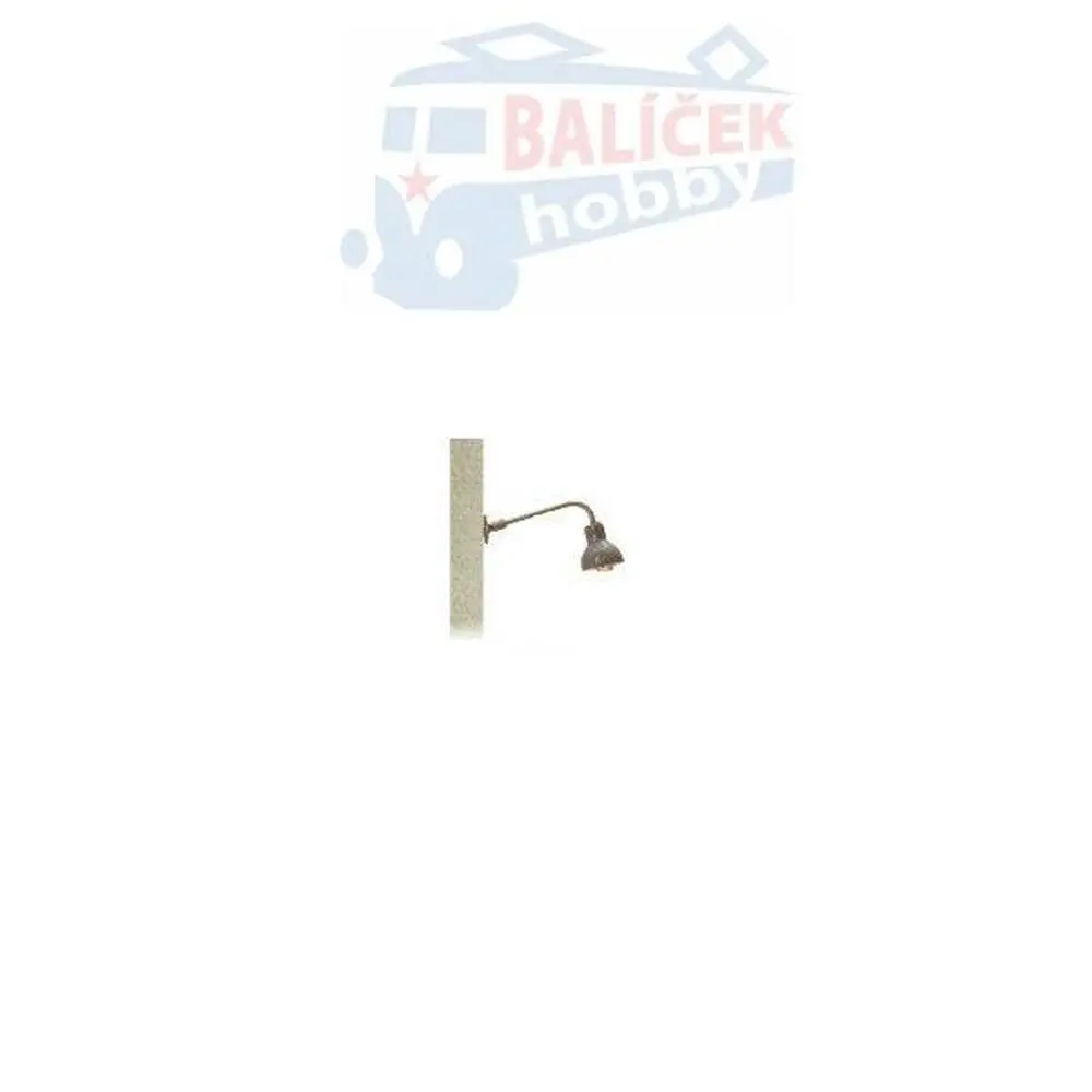 H0 - Nástěnná lampa typ A - žluté světlo 