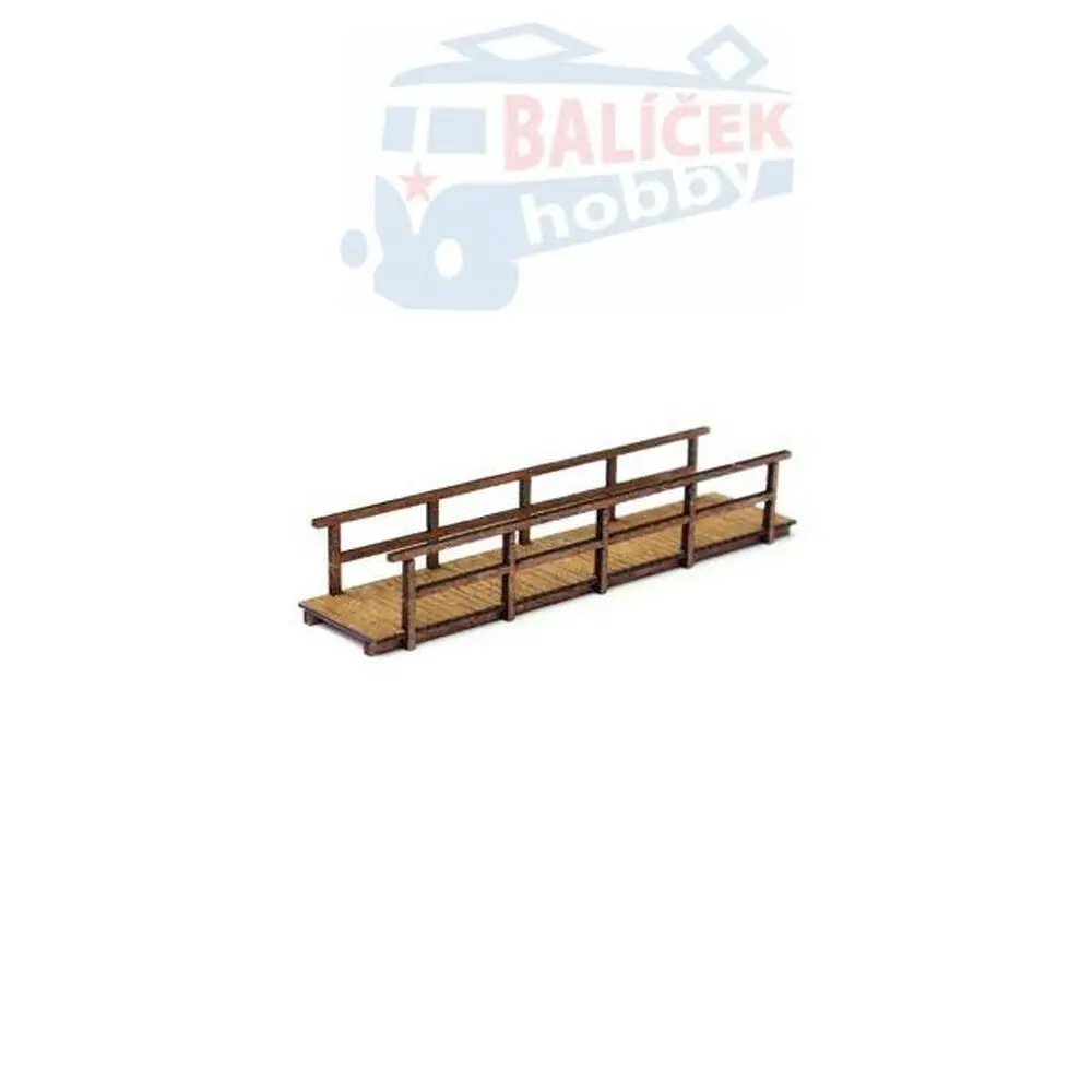 H0 – Dřevěný most typ C úzký