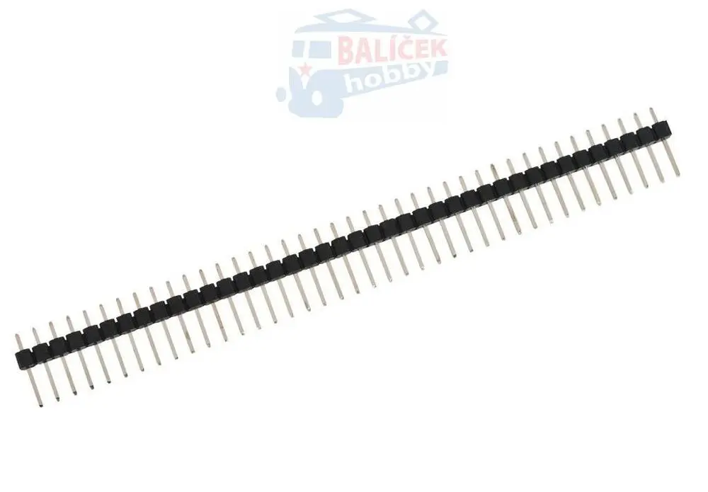 Oboustranný kolík S1G40 2,54mm