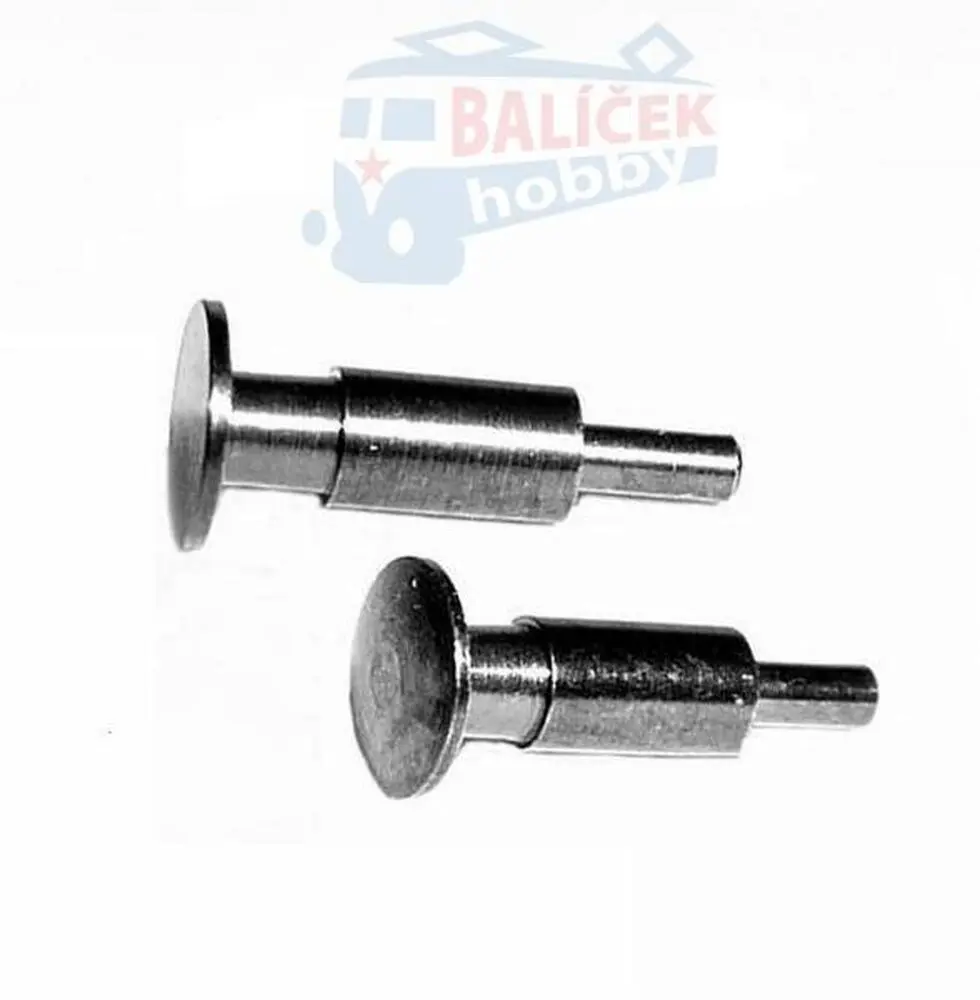 Sada kovových nárazníků, 20 kusů, 1.0 mm/3.1 mm, TT, MD 1001