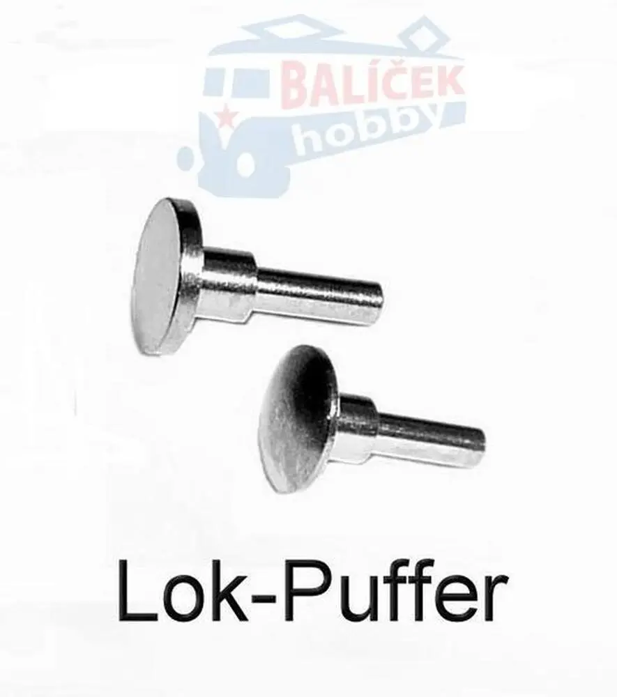 Sada kovových nárazníků, 20 kusů, 1.0 mm/3.5 mm, TT, MD 1006