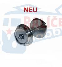 Dvojkolí průměr 7.5 mm, pro Schürzenwagen (zástěrové vozy), jednostranně izolované, TT, MD 6080