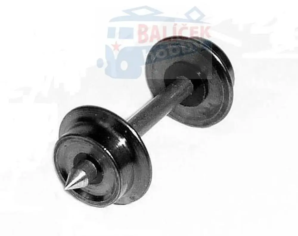 Dvojkolí průměr 5.6 mm, oboustranně izolované, Zeuke/Herr, H0m, MD 6050