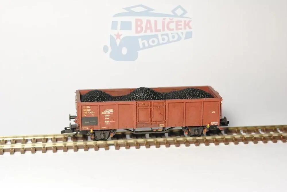 Otevřený vůz Es 13 ČSD 1:120