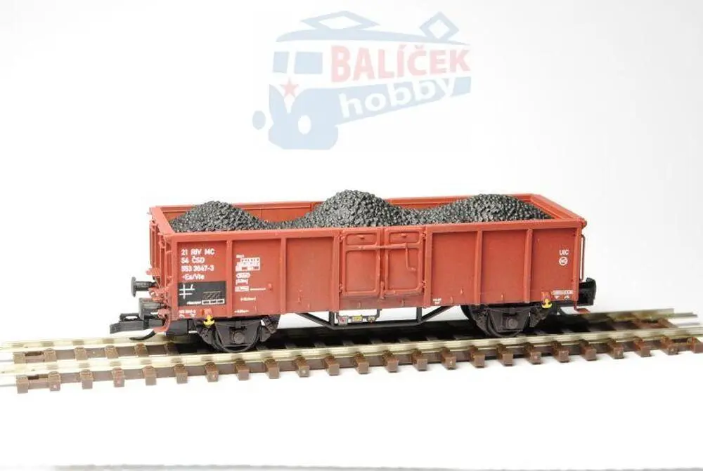 Otevřený vůz Es 11 ČSD 1:120