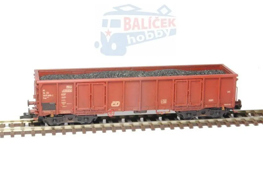 Otevřený vůz Eas 11 ČD/ČDC 1:120