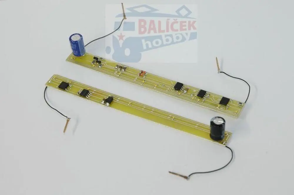 Analogové osvětlení pro služební vůz Dsd 1:120