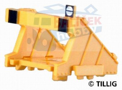 83442 Tillig TT Bahn - Stavebnice zarážedla, žlutá