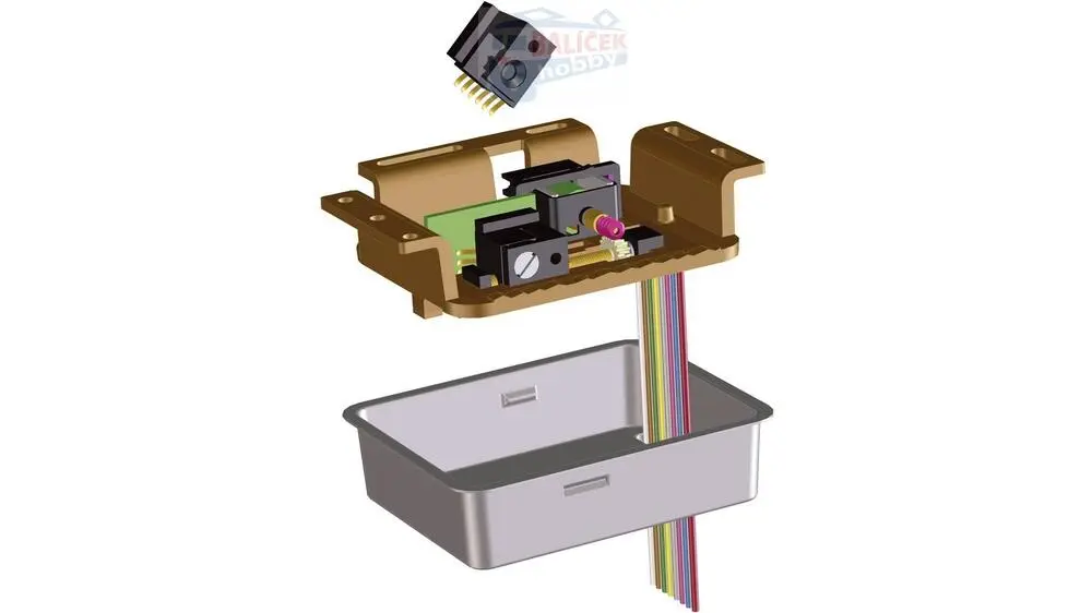 86112 Tillig TT Bahn - Motorový přestavník spodní vestavba