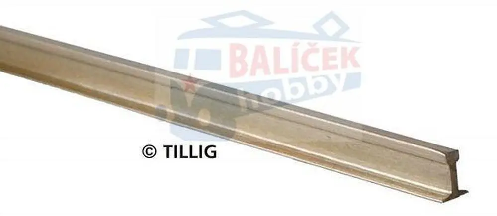 82500 Tillig H0 Bahn - Kolejnicový profil výška 2,5 mm (Code 100), délka 1000 mm