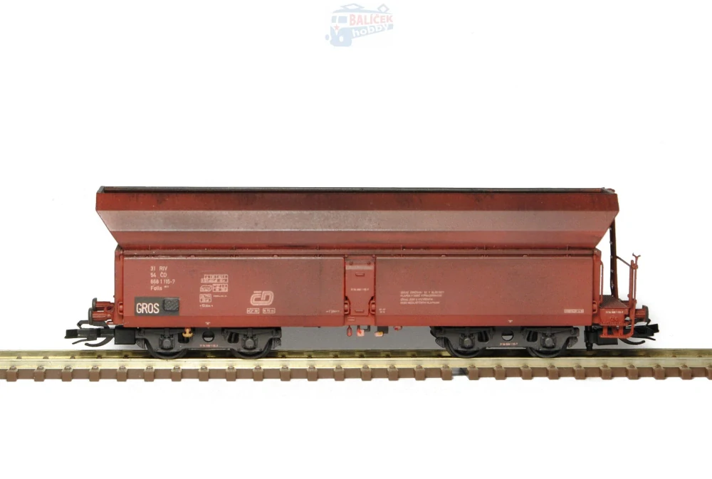 Samovýsypný vůz Falls 11 ČD/ČDC 1:120