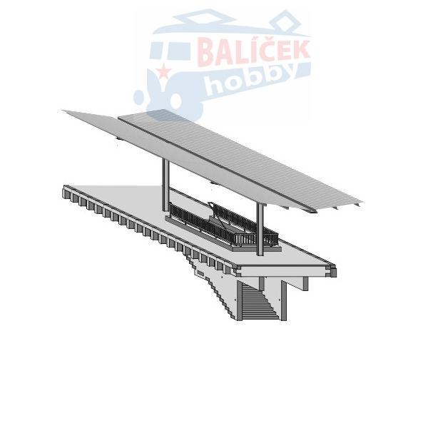 H0 – Nástupiště - podchodový díl 