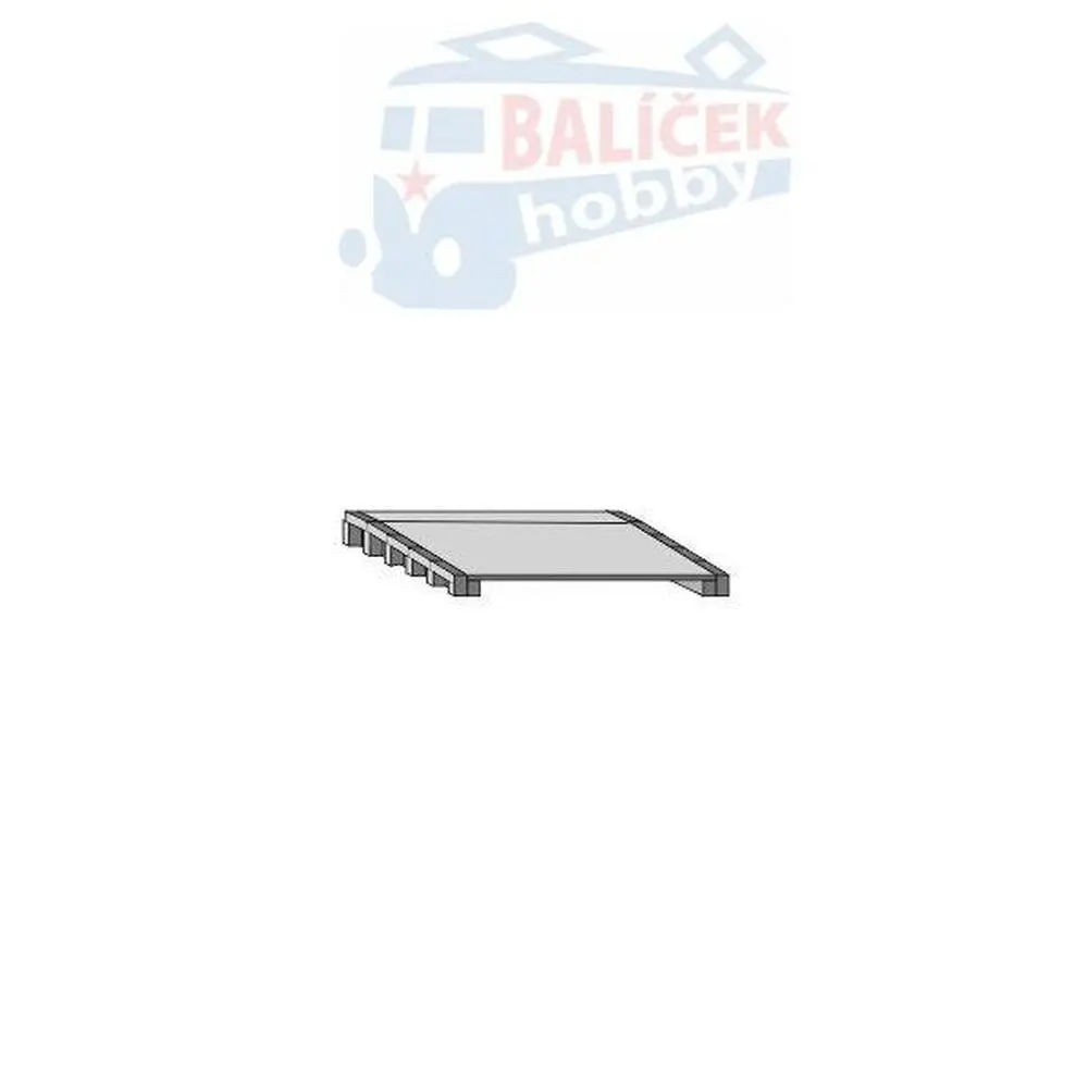 TT – Nástupiště ukončovací díl 