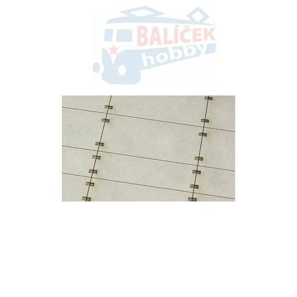 H0 - Betonové panely 300x150 300x100 typ A