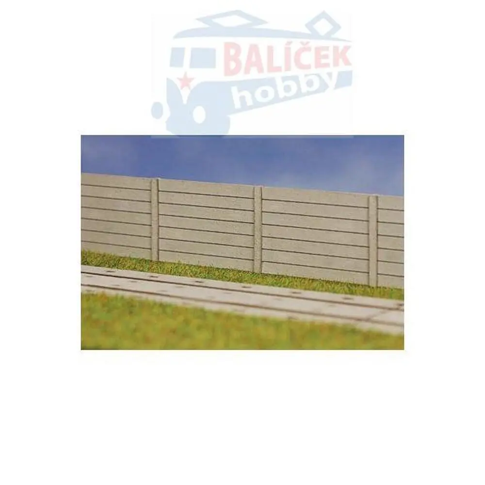 H0 – Betonový plot 210