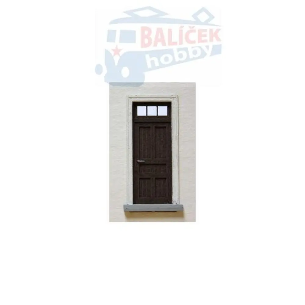 H0 – Dveře plné se světlíkem