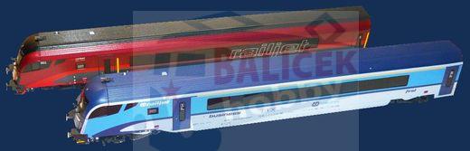 H0 - osvětlení koncového vozu RailJet - DCC a analog / STE 001